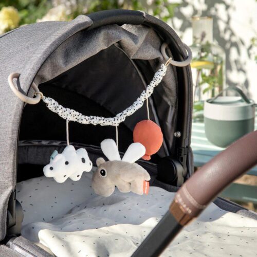 Done By Deer Igračka za kolica Happy Clouds- Sand