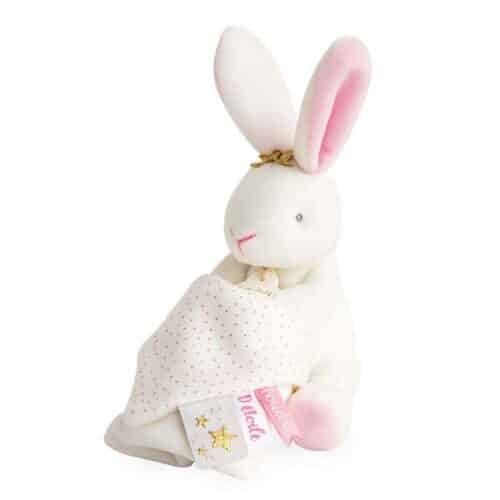 Doudou zeko s mazilicom Star Rabbit 10cm