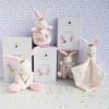 Doudou zeko s mazilicom Star Rabbit 10cm