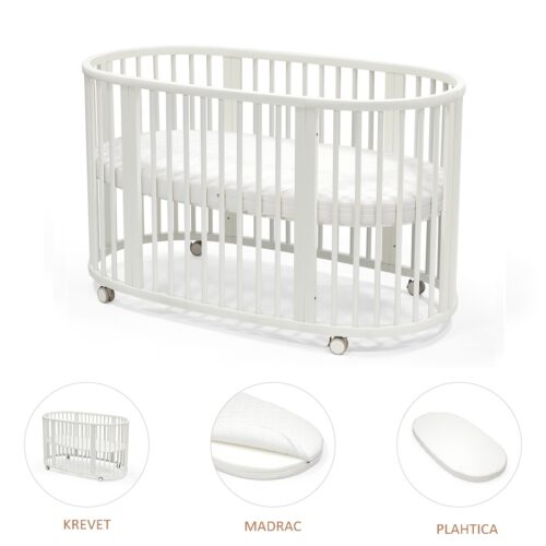 STOKKE SLEEPI BED WHITE