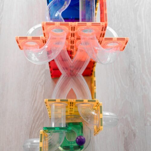 Connetix Rainbow Ball run 66kom