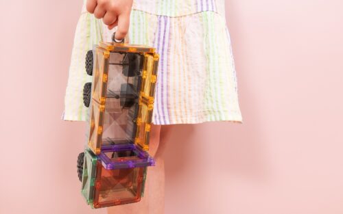 connetix pastel transport 50kom