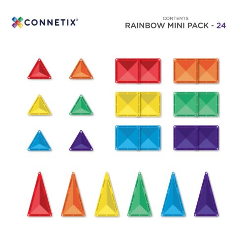 connetix rainbow mini pack 24kom9 connetix rainbow mini pack 24kom