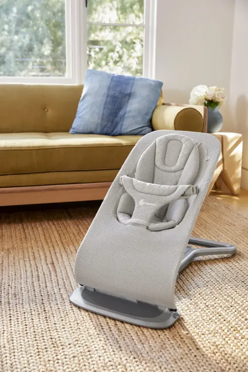 Ergobaby Evolve ležaljka 3u1 mrežasta - Light Grey