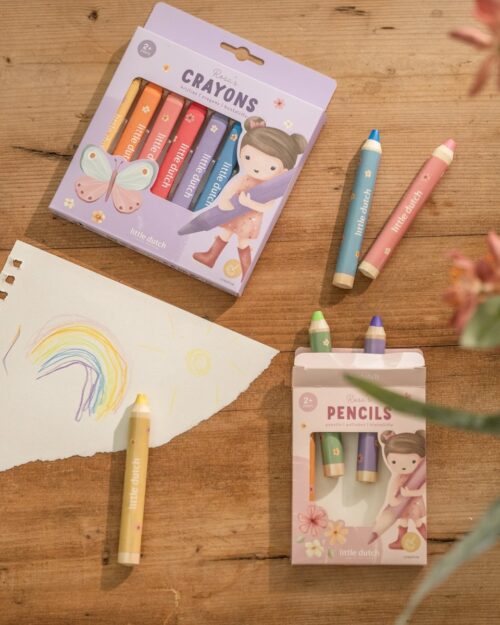 Little Dutch Drvene bojice Rosa & Friends