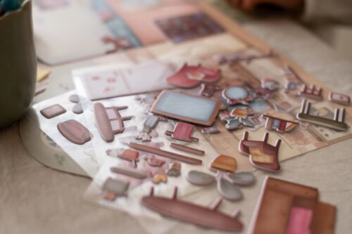 Little Dutch Knjižica s naljepnicama za višekratnu upotrebu Rosa & Friends