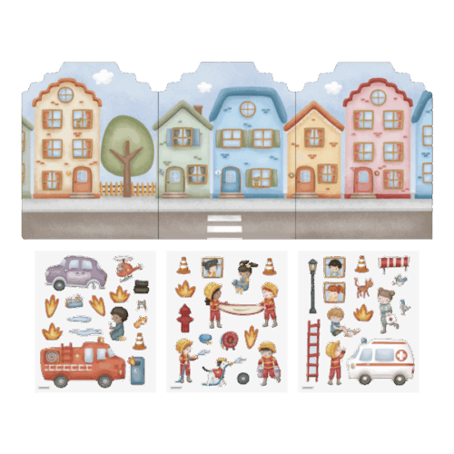 Little Dutch Knjižica s naljepnicama za višekratnu upotrebu Jim & Friends