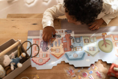 Little Dutch Knjižica s naljepnicama za višekratnu upotrebu Jim & Friends