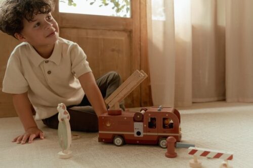 Little Dutch drveni vatrogasni kamion Little Dutch drveni vatrogasni kamion