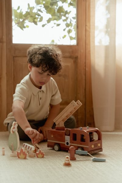 Little Dutch drveni vatrogasni kamion Little Dutch drveni vatrogasni kamion