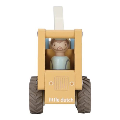 Little Dutch Drveni kamion s dizalicom