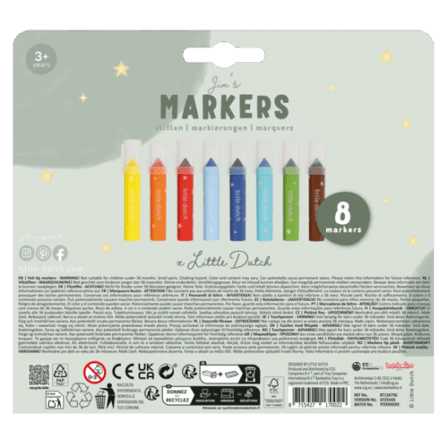 Little Dutch Markeri Jim & Friends