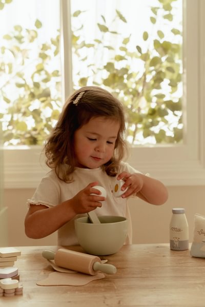 Little Dutch Drveni set za pečenje