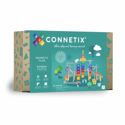 Connetix rainbow ball run 92 pcs