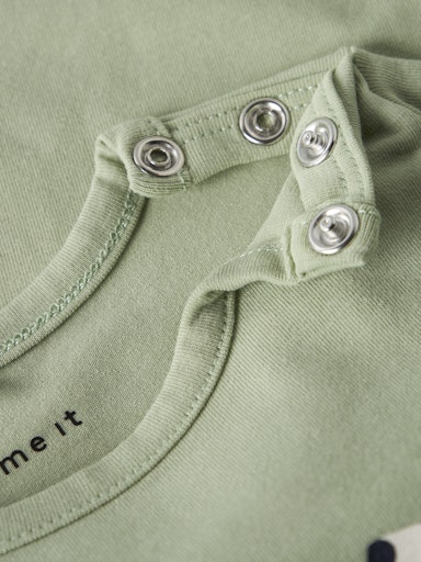 NAME IT Majica dugih rukava Cute zelena