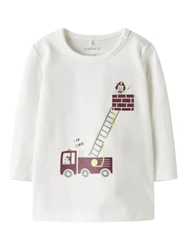NAME IT Majica vatrogasci Bijela