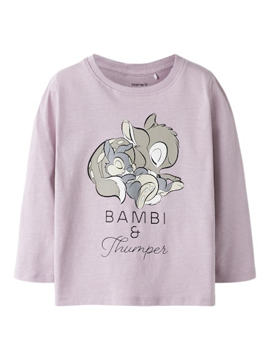 NAME IT Majica dugih rukava Bambi Roza NAME IT Majica dugih rukava Bambi Roza