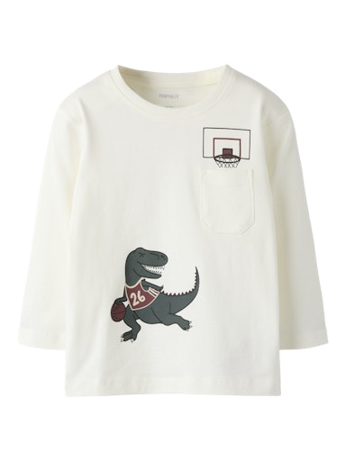 NAME IT Majica dugih rukava Dino košarka NAME IT Majica dugih rukava Dino košarka