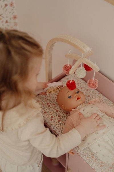 Little Dutch Drveni stol za previjanje lutaka