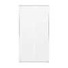 Flexa SAGA ormar, 2 vrata, bijela sa žljebovima