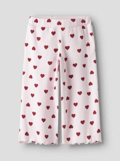 NAME IT Hlače sa srcima Roze