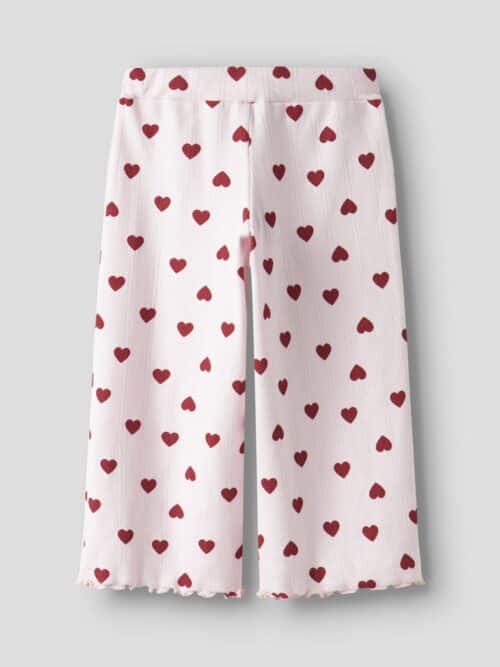 NAME IT Hlače sa srcima Roze