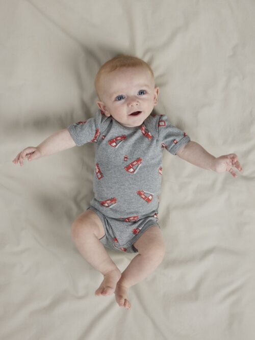 NAME IT Bodi kratkih rukava Vatrogasci 3kom