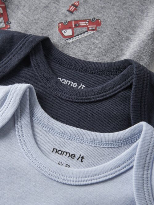 NAME IT Bodi kratkih rukava Vatrogasci 3kom