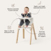 Stokke® Steps Hranilica Black/Warm Brown Stokke® Steps Hranilica Black/Warm Brown