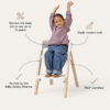 Stokke® Steps Hranilica Black/Warm Brown Stokke® Steps Hranilica Black/Warm Brown