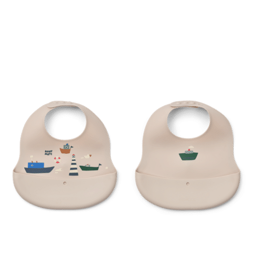 lLiewood EMBER silikonski podbradnjak Sailing