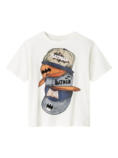 NAME IT Majica kratkih rukava Batman Bijela
