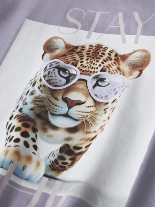 NAME IT Majica dugih rukava Leopard