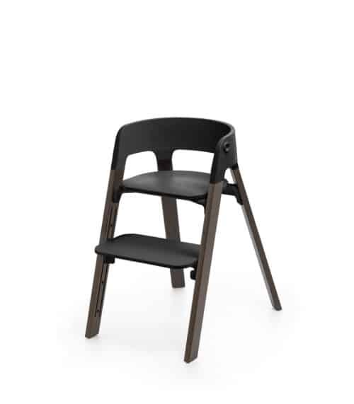 Stokke® Steps Hranilica Black/Warm Brown