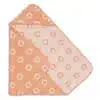Jollein ručnuk sa kapuljačom Jaquard Blush75x75cm