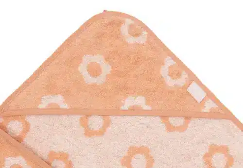 Jollein ručnuk sa kapuljačom Jaquard Blush75x75cm