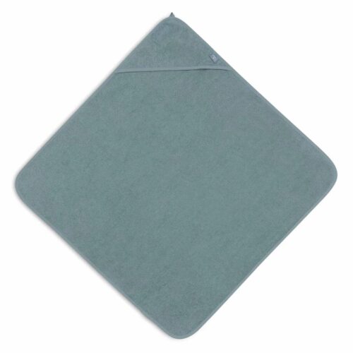 Jollein ručnik s kapuljačom 100x100cm - morsko zelena