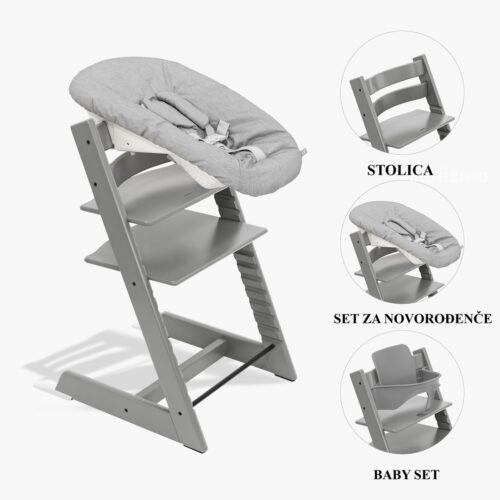 Stokke Storm Grey bundle