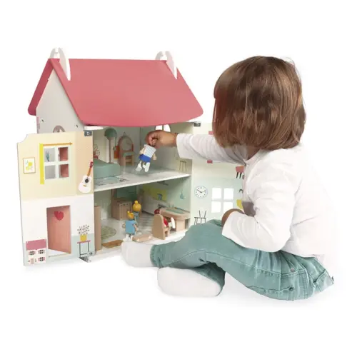 dollhouse-wood Janod Drvena kućica za lutke