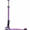 Micro Maxi Deluxe sklopiv s LED kotačima - ljubičasta