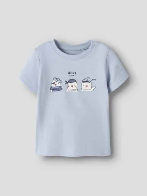 NAME IT Majica kratkih rukava Ahoy Plava