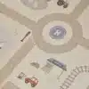 Little Dutch podloga za igru Cars