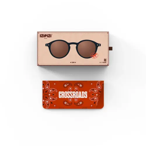 Izipizi® Sunčane naočale #D Crossroads Black Road (3 - 5 godina)