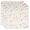 Jollein tetra pelene od muslina 70x70cm Miffy Family Farm 3 kom