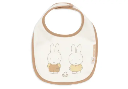 Jollein vodootporni podbradnik Miffy Family Farm 5 komada
