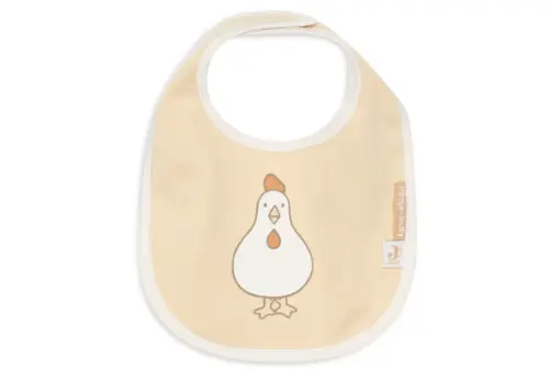 Jollein vodootporni podbradnik Miffy Family Farm 5 komada