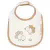 Jollein vodootporni podbradnik Miffy Family Farm 5 komada