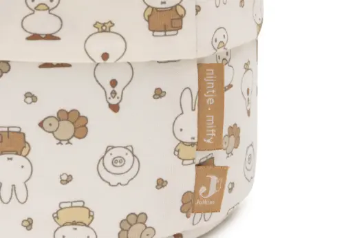 Jollein košara za previjanje Miffy Family Farm