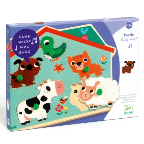 Djeco glazbene puzzle Farma Djeco glazbene puzzle Farma
