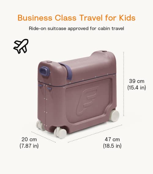 Stokke Jetkids Travel set - Bedbox i ruksak Hazy Lilac